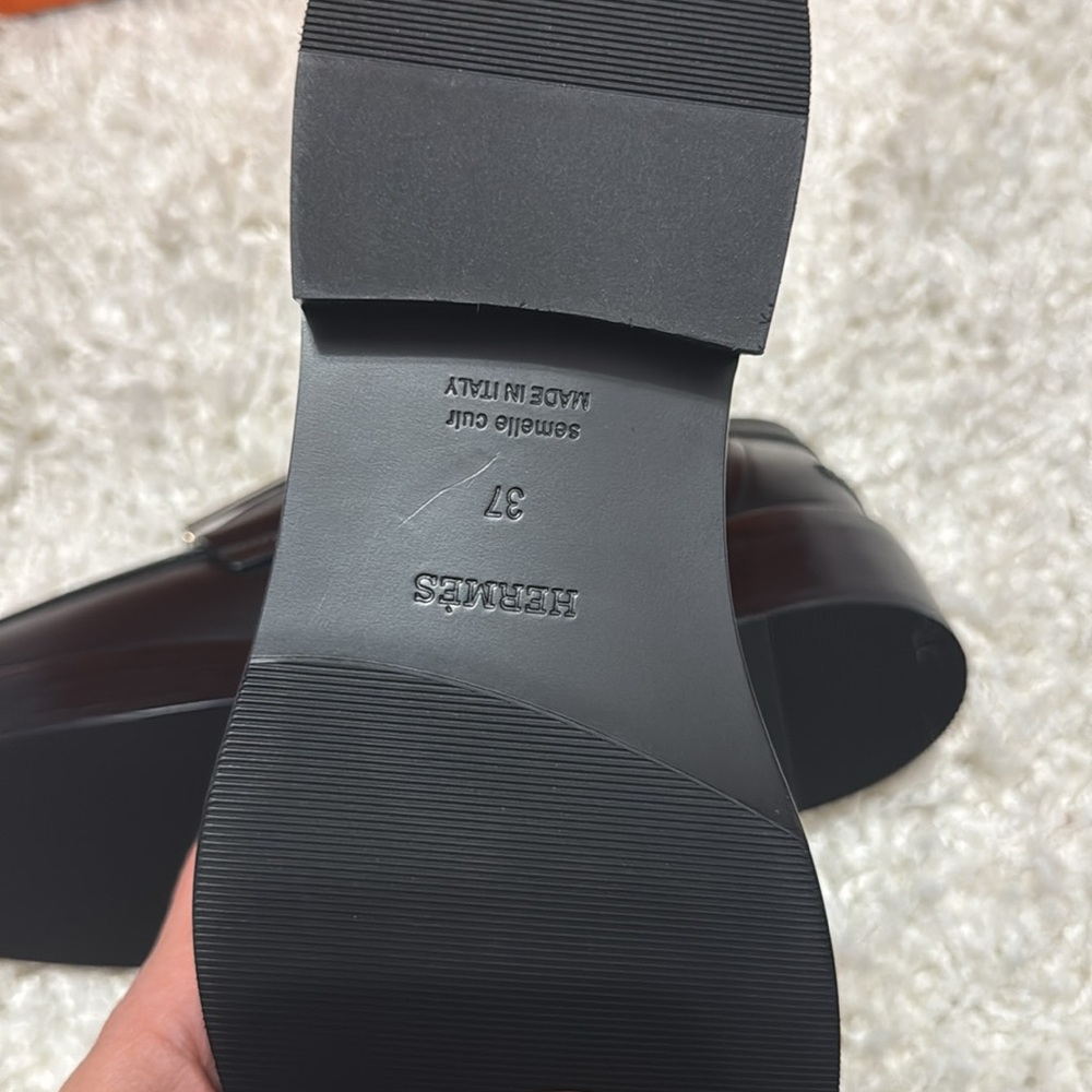 HERMES Hot Loafer Sz. 37 - Picture 5 of 7